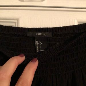Forever 21 Tops - Black off the shoulder top Forever 21 Tops - Black off the shoulder top